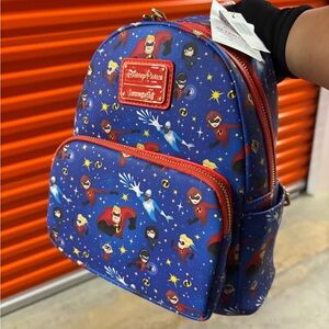 Loungefly Blue Incredibles Backpack